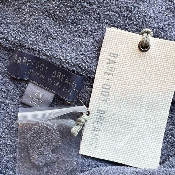 Barefoot Dreams CozyChic Ultralite Coastal Cowl Neck Tunic - Picture 6 of 11